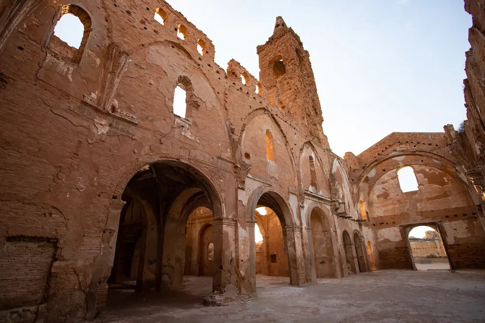 belchite pueblo abandonado