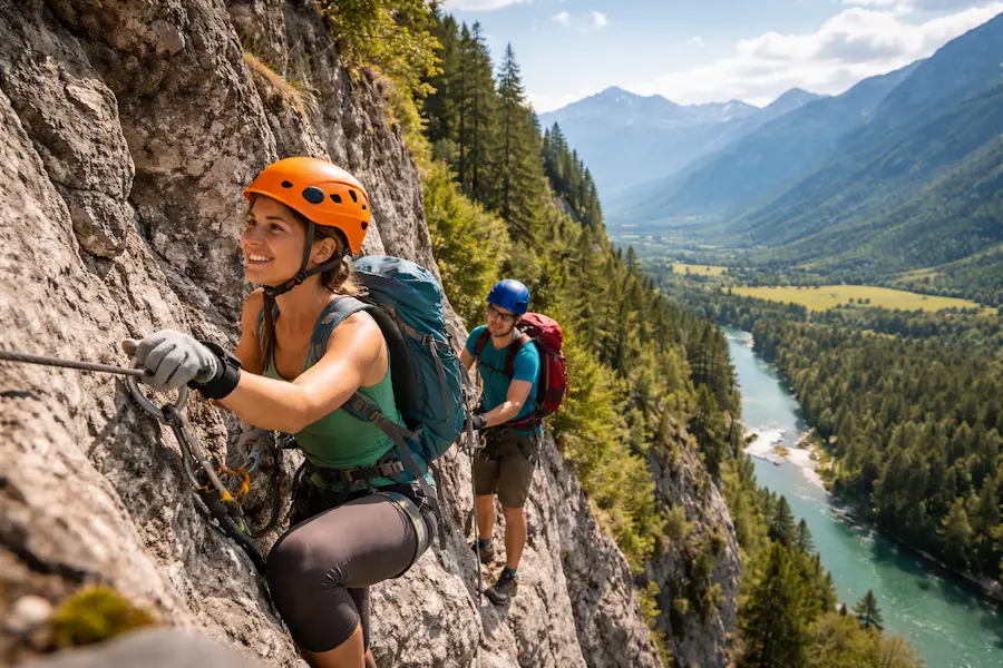 vías ferratas fáciles