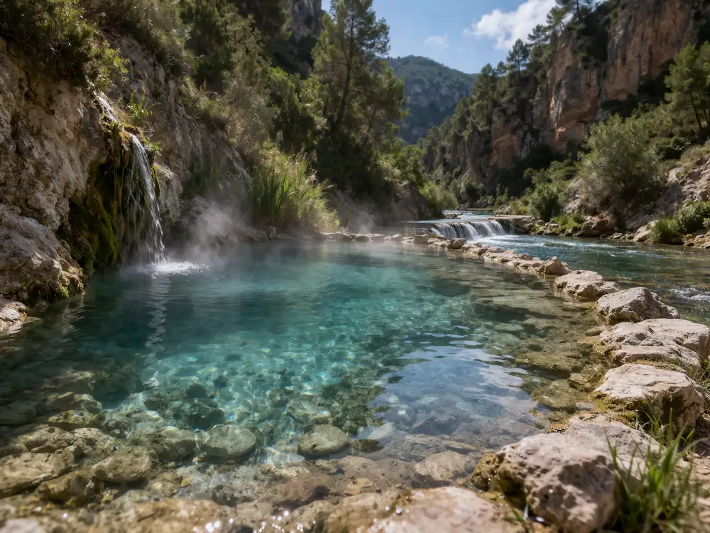 portada aguas termales montanejos baños termales montanejos