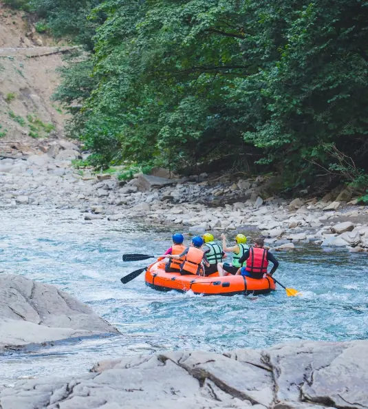 rafting en el rio Ara en familia rafting en el rio Ara en familia